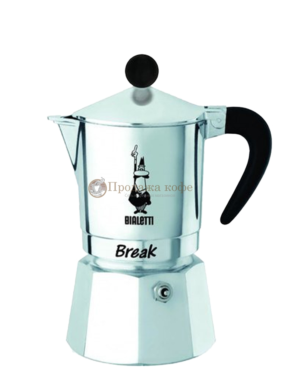 Кофеварка гейзерная Bialetti Break (6 чашек)