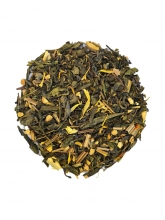 Чай зеленый Лимон с имбирем, упаковка 500 г, крупнолистовой ароматизированный чай