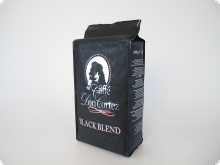 Кофе в зернах Carraro caffe Don Cortez Black (Карраро Дон Кортез Черный)  1 кг, пакет с клапаном