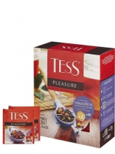 Чай TESS (Тесс) Pleasure,черный пакетированный 100 шт/уп