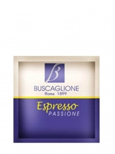 Кофе в чалдах Buscaglione Classico PASSIONE (Бускальоне Классико), 150 шт х 7 г, коробка