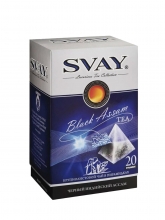 Чай черный Svay Black Assam (Черный Ассам), упаковка 20 пирамидок по 2,5 г