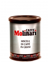 Кофе в зернах Caffe Molinari Cinque Stelle 5 звезд ж/б, 250 г