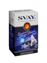 Чай черный Svay Bergamot-Orange Flowers (Бергамот Оранж Флауэрс), упаковка 20 пирамидок по 2,5 г