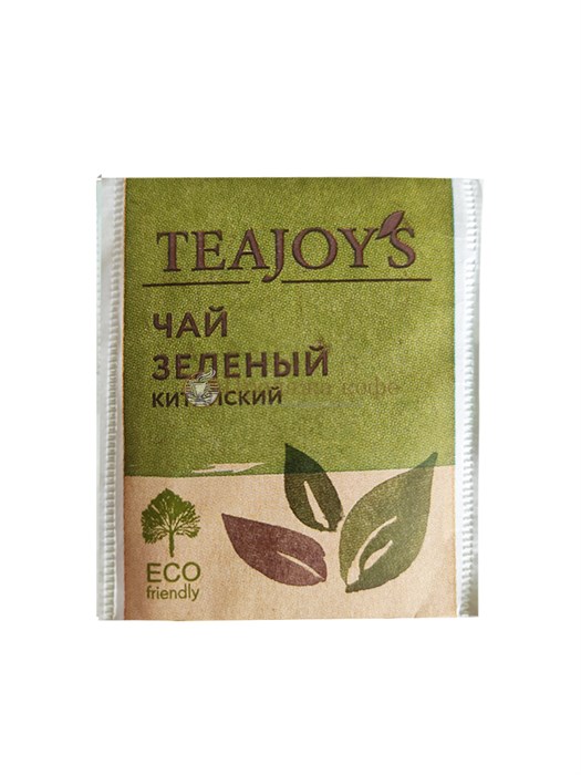 Чай зеленый TEAJOYS (ТиДжойс), упаковка 200 саше по 2 г, китайский 003512 - фото 2373