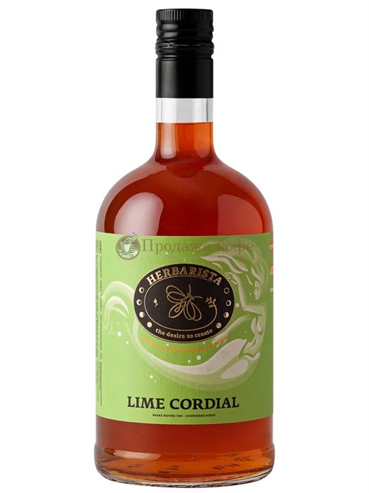 Сироп Herbarista Lime Cordial (Лайм Кордиал)  700 мл 003678 - фото 2491