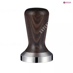 Темпер сталь с темной деревянной ручкой (Coffee Tamper) 58мм 003870 - фото 3121