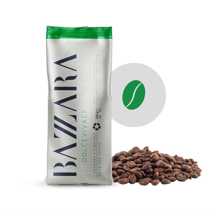 Кофе в зернах Bazzara Dolcevivace (Бадзара Дольчевиваче) 250 г, пакет с клапаном 003632 - фото 3170