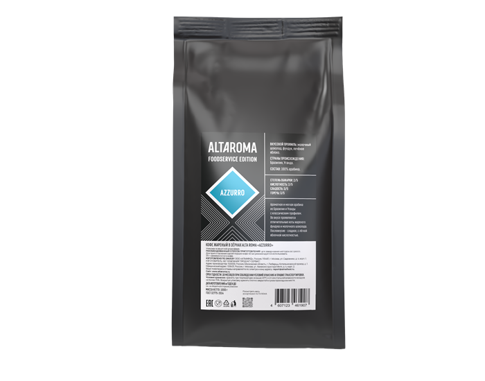 Кофе Alta Roma Azzurro (Альта Рома Аззурро) зерно 1кг 001806