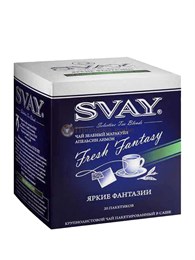 Чай зеленый Svay Fresh Fantasi (Яркие Фантазии), упаковка 20 саше по 2 г 000951