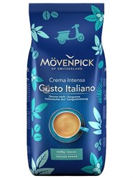 Кофе в зернах Movenpick Caffe Crema Gusto Italiano (Мовенпик Кафе Крема Густо Итальяно)  1 кг, пакет с клапаном 002598