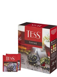 Чай TESS (Тесс) Thyme, черный пакетированный, 100 шт./уп 002749