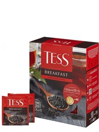 Чай TESS (Тесс) Breakfast, черный пакетированный, 100 шт/уп по 1.8 г 003441