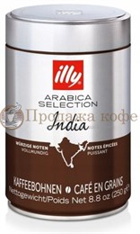 Кофе в зернах Illy India (Илли Индия)  250 г 003628