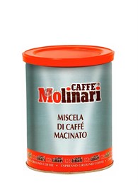 Кофе Caffe Molinari МОЛОТЫЙ Cinque Stelle 5 звезд ж/б, 250 г 003639