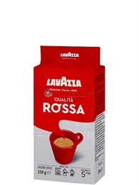 Кофе молотый Lavazza Rossa (Лавацца Росса)  250 г, вакуумная упаковка 003805