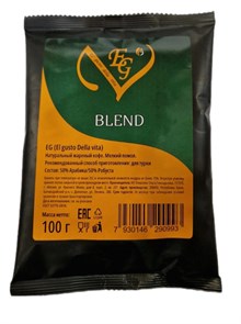 Кофе молотый El Gusto BLEND (Эль Густо Бленд) 100 гр. 003900