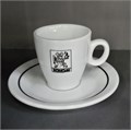 Кофейная пара Bonomi, чашка (68 мл) + блюдце 001545